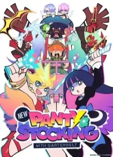 دانلود انیمه New Panty & Stocking with Garterbelt